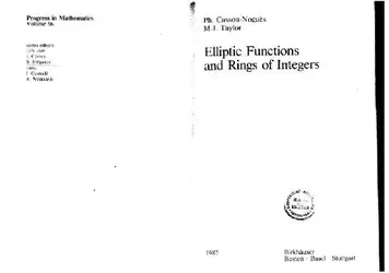 Elliptic Functions and... image
