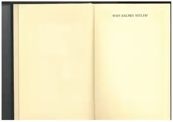 Who Helped Hitler? image