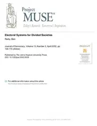 Electoral Systems for... image