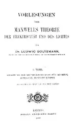 Vorlesungen ueber Maxwells... image