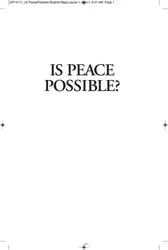 Is Peace Possible?... image