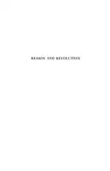 Reason and Revolution:... image