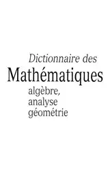 Dictionnaire des Mathématiques... image