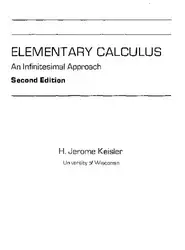 دانلود کتاب Elementary Calculus An Infinitesimal