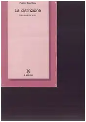 La distinzione. Critica... image