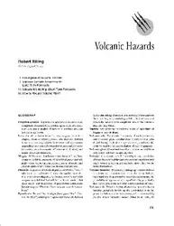 دانلود کتاب Solid earth geophysics 559-577 Volcanic Hazards