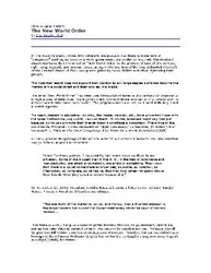 Chronological History of... image