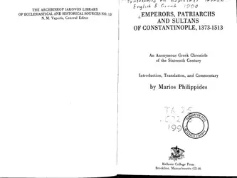 Patriarchs, Emperors &... image