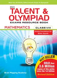 دانلود کتاب Talent and Olympiad Exams Resource Book Class 8 Math Brain Mapping Academy Hyderabad For IIT JEE Foundation Practice Test Series