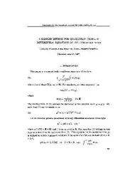 دانلود کتاب A barrier method for quasilinear ordinary differential equations of the curvature type