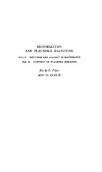 دانلود کتاب Mathematics and plausible reasoning