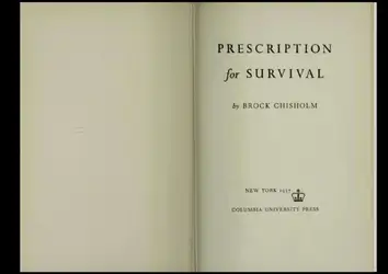 Prescription for Survival image