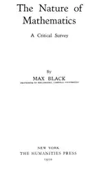 دانلود کتاب The Nature of Mathematics: A Critical Survey