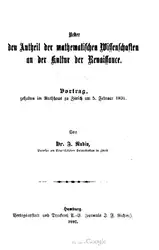 Ueber den Antheil...