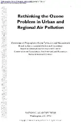 دانلود کتاب Rethinking the Ozone Problem in Urban and Regional Air Pollution