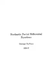 Stochastic Partial Differential... image
