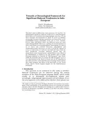 Towards a Chronological... image