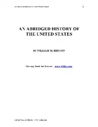 An Abridged History... image