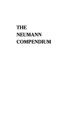 The Neumann Compendium image