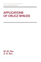 دانلود کتاب Applications of Orlicz Spaces (Pure and Applied Mathematics)