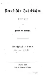 Preußische Jahrbücher image