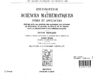 Encyclopedie des sciences... image