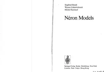 Neron Models (Ergebnisse... image