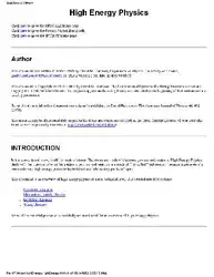 High Energy Physics image