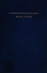 L’intégrale de Fourier...