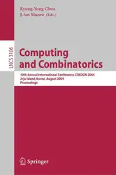 Computing and Combinatorics:... image