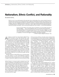 Nationalism, Ethnic Conflict,... image