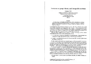 Lectures on gauge... image