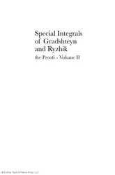 Special integrals of... image