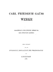 دانلود کتاب Werke. Nachtrag zum ersten Abdruck