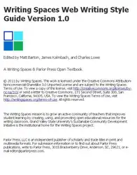 Writing Spaces. Web... image