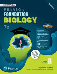 دانلود کتاب Pearson IIT Foundation' 25 Biology Class 8 For NEET, NTSE & Olympiad Exams, As per CBSE, ICSE & State Curriculums, 7th Edition