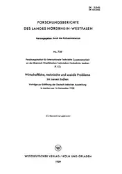 Wirtschaftliche, technische und... image