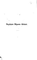 Vergleichende Allgemeine Erdkunde... image