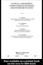 Clinical Assessment, Computerized... image