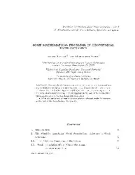 Some Mathematical Problems... image