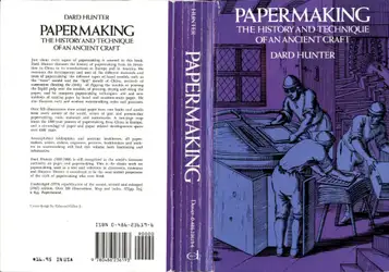Papermaking: The History... image
