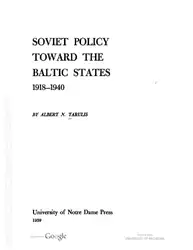 Soviet policy toward... image