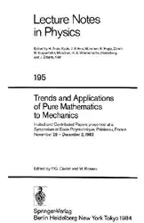 دانلود کتاب Trends and Applications of Pure Mathematics to Mechanics