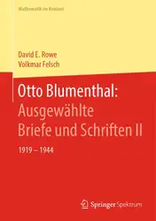 Otto Blumenthal: Ausgewählte... image
