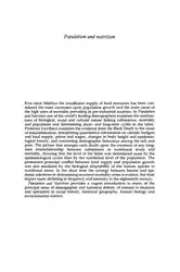 Population and Nutrition:... image