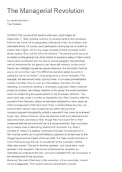 The Managerial Revolution:... image