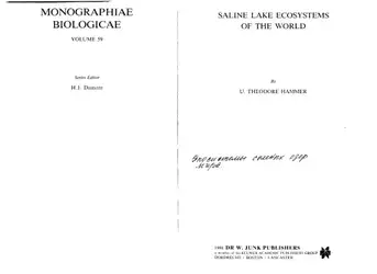 Saline Lake Ecosystems... image