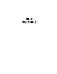Math Essentials (Basic...