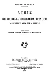 Atthis: Storia della... image