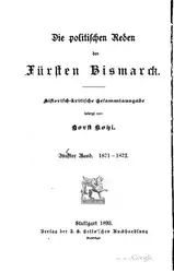 Die politischen Reden... image